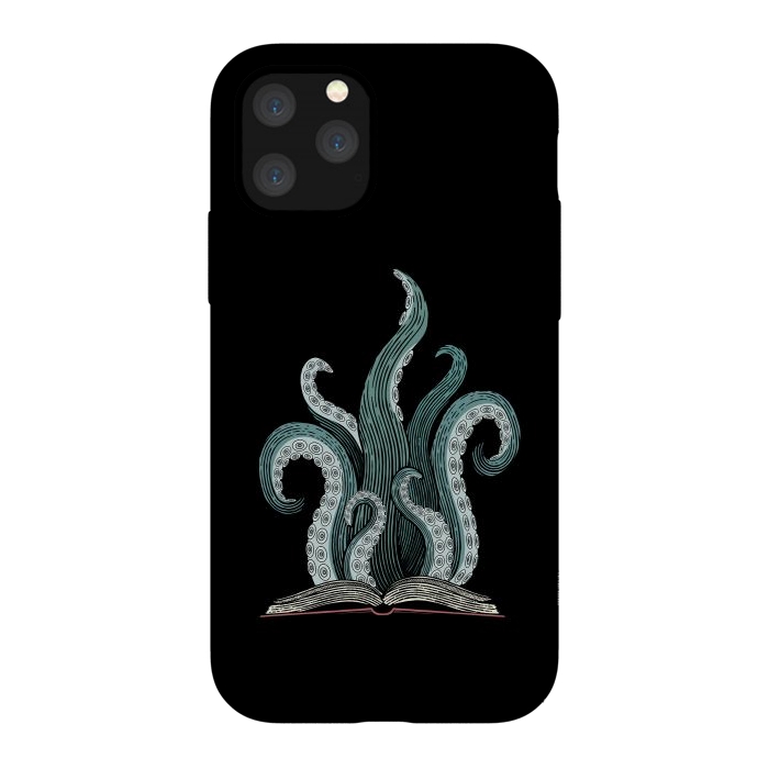 iPhone 11 Pro StrongFit tentacle book by Laura Nagel