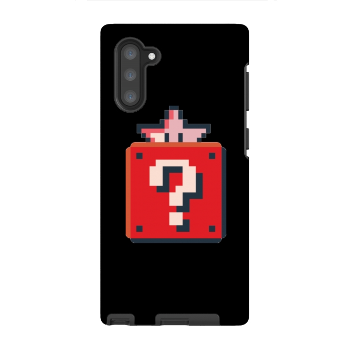 Galaxy Note 10 StrongFit Pixelated Mario Star by Winston