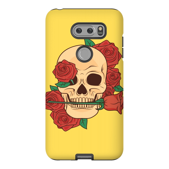 V30 StrongFit RED ROSE SKULL BABY by MALLIKA