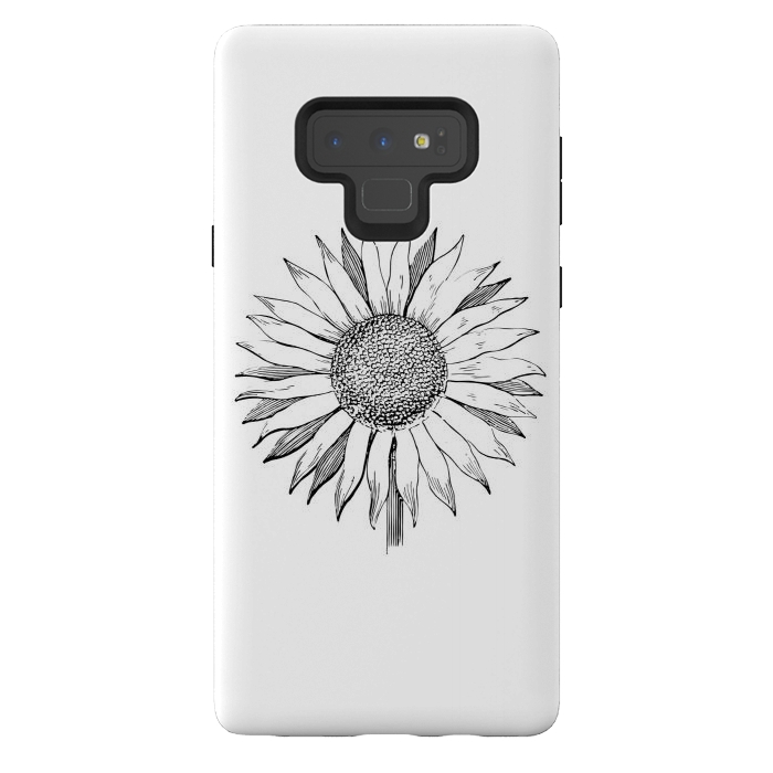 Galaxy Note 9 StrongFit Sunflower  by Winston