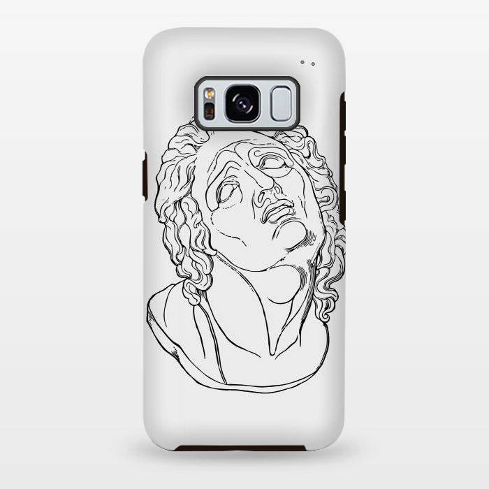 Galaxy S8 plus StrongFit Ancient Greek statue  by Winston