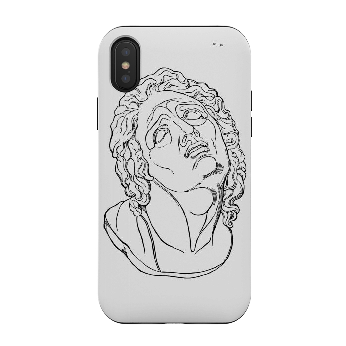 iPhone Xs / X StrongFit Ancient Greek statue  by Winston