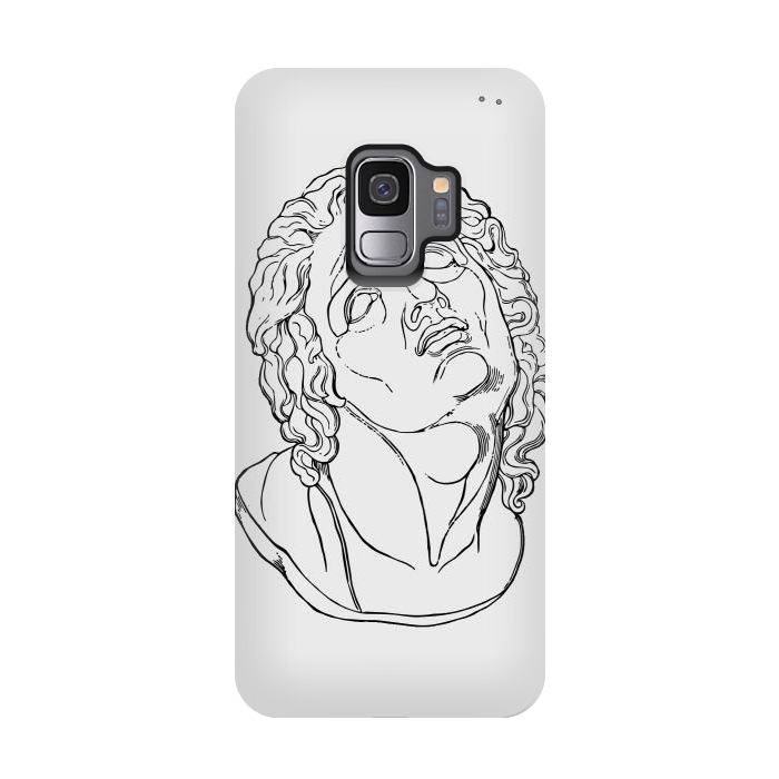 Galaxy S9 StrongFit Ancient Greek statue  by Winston