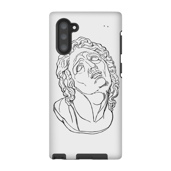 Galaxy Note 10 StrongFit Ancient Greek statue  by Winston