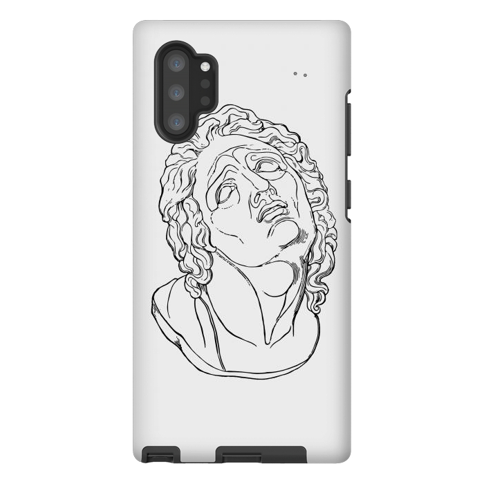 Galaxy Note 10 plus StrongFit Ancient Greek statue  by Winston