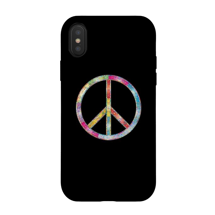 iPhone Xs / X StrongFit Peace and love  by Winston
