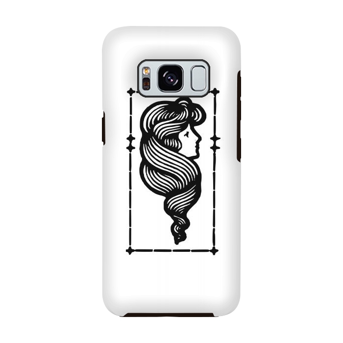 Galaxy S8 StrongFit Swirly hair  by Winston