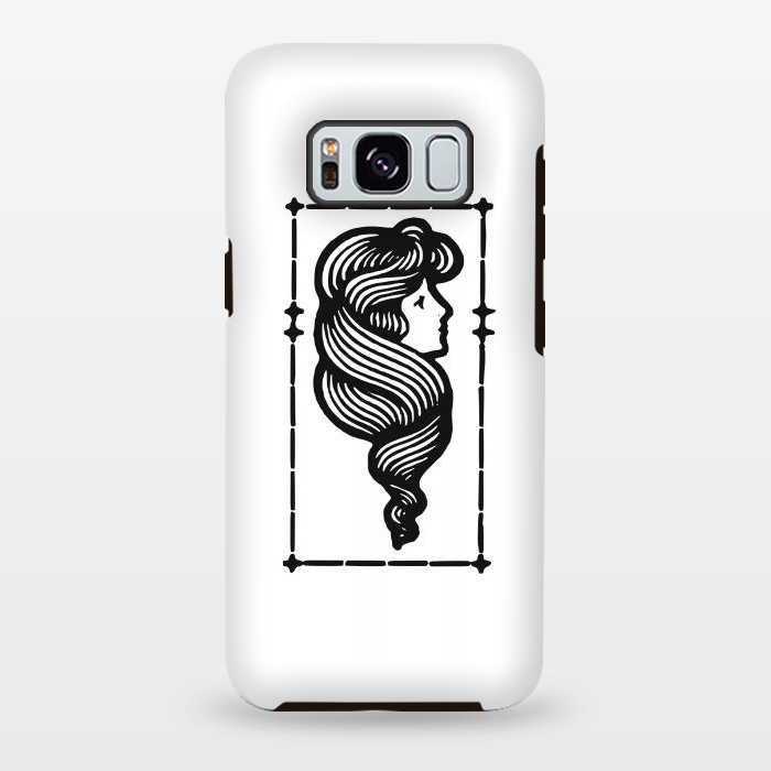 Galaxy S8 plus StrongFit Swirly hair  by Winston