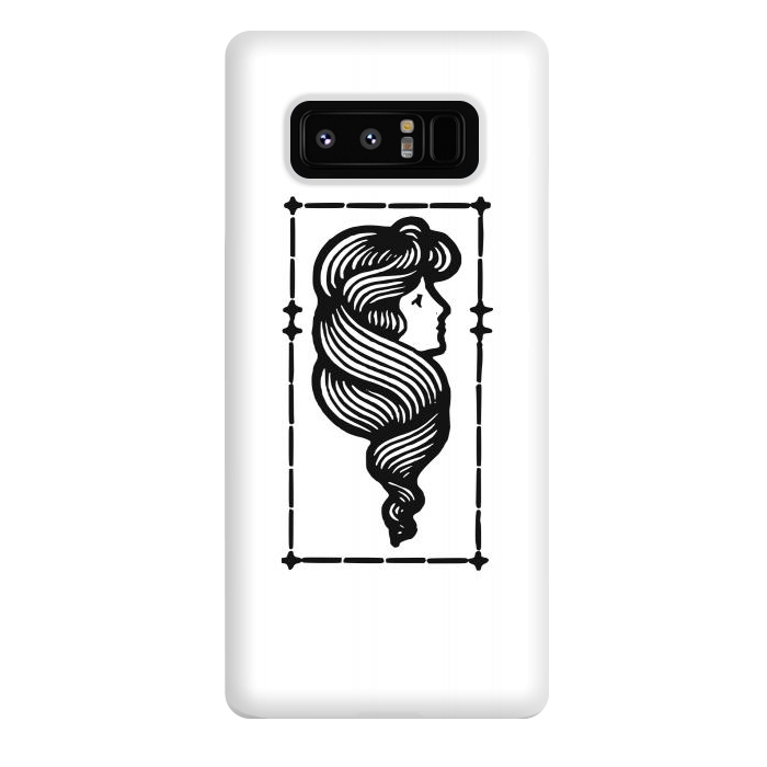 Galaxy Note 8 StrongFit Swirly hair  by Winston