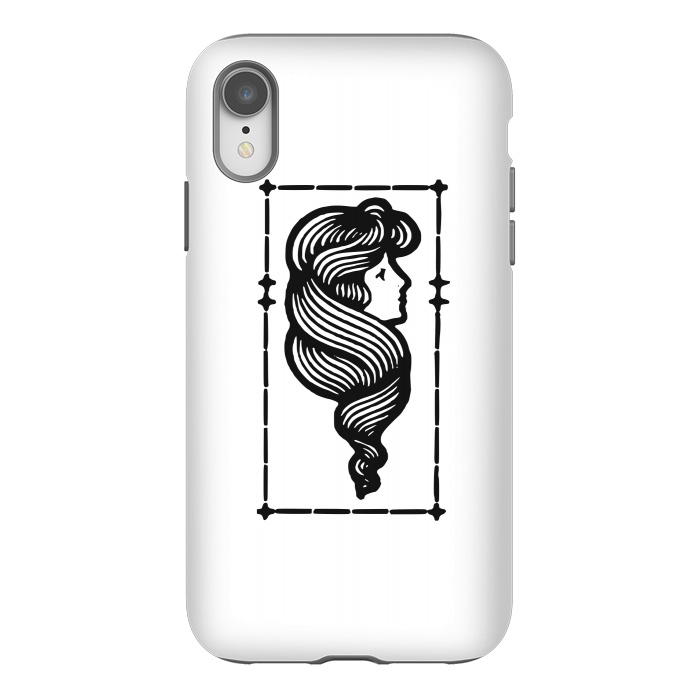 iPhone Xr StrongFit Swirly hair  by Winston