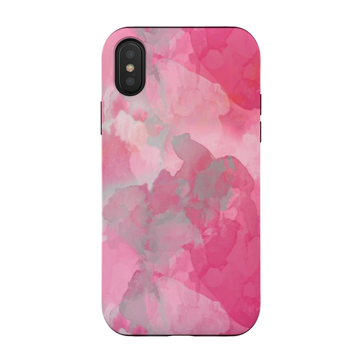 iPhone Xs / X StrongFit Pink abstracts dream  by Josie