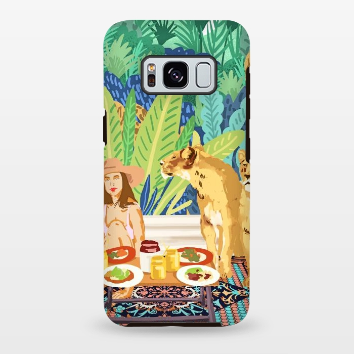 Galaxy S8 plus StrongFit Jungle Breakfast by Uma Prabhakar Gokhale