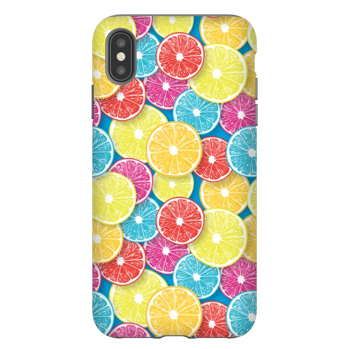iPhone Xs Max StrongFit Citrus fruit slices by Katerina Kirilova