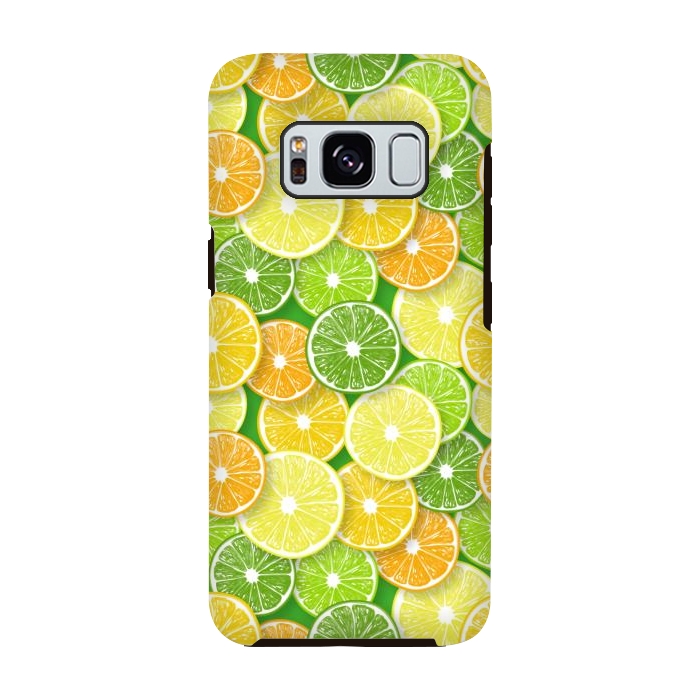 Galaxy S8 StrongFit Citrus fruit slices 2 by Katerina Kirilova