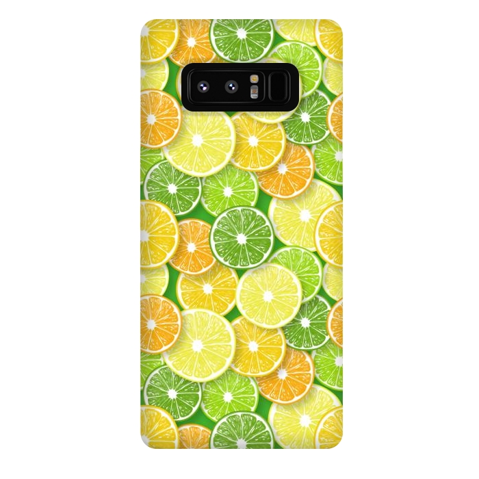 Galaxy Note 8 StrongFit Citrus fruit slices 2 by Katerina Kirilova