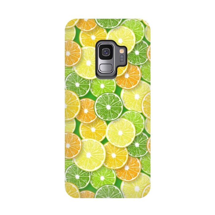 Galaxy S9 StrongFit Citrus fruit slices 2 by Katerina Kirilova