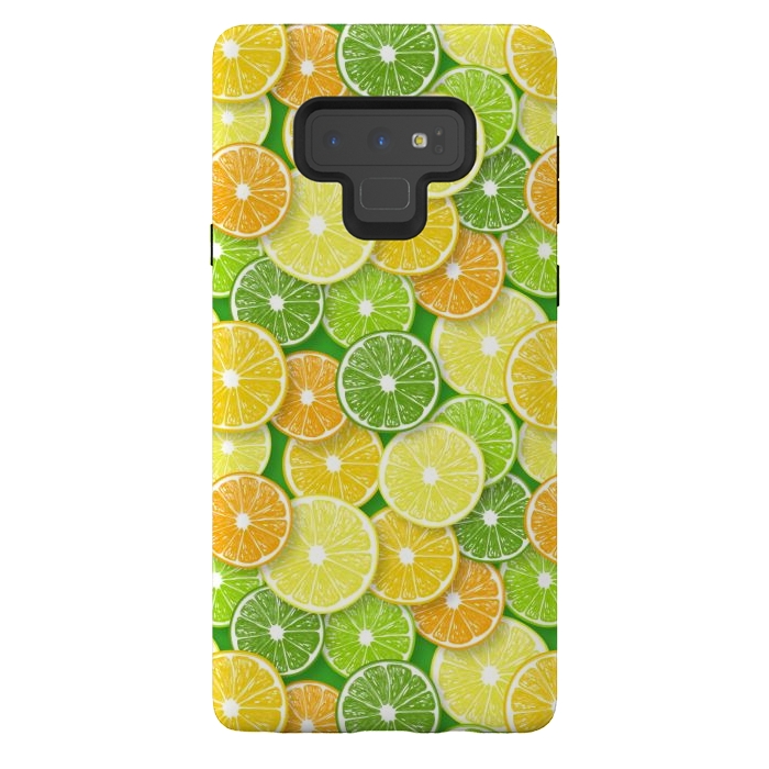 Galaxy Note 9 StrongFit Citrus fruit slices 2 by Katerina Kirilova
