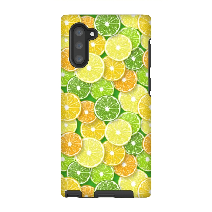 Galaxy Note 10 StrongFit Citrus fruit slices 2 by Katerina Kirilova