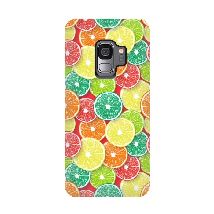 Galaxy S9 StrongFit Citrus fruit slices 3 by Katerina Kirilova