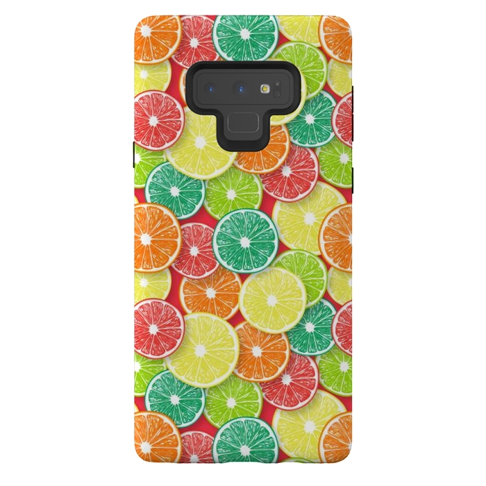 Galaxy Note 9 StrongFit Citrus fruit slices 3 by Katerina Kirilova