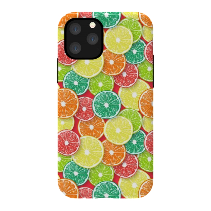 iPhone 11 Pro StrongFit Citrus fruit slices 3 by Katerina Kirilova
