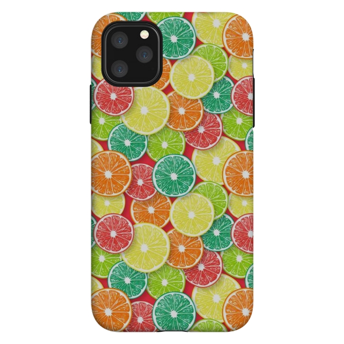 iPhone 11 Pro Max StrongFit Citrus fruit slices 3 by Katerina Kirilova