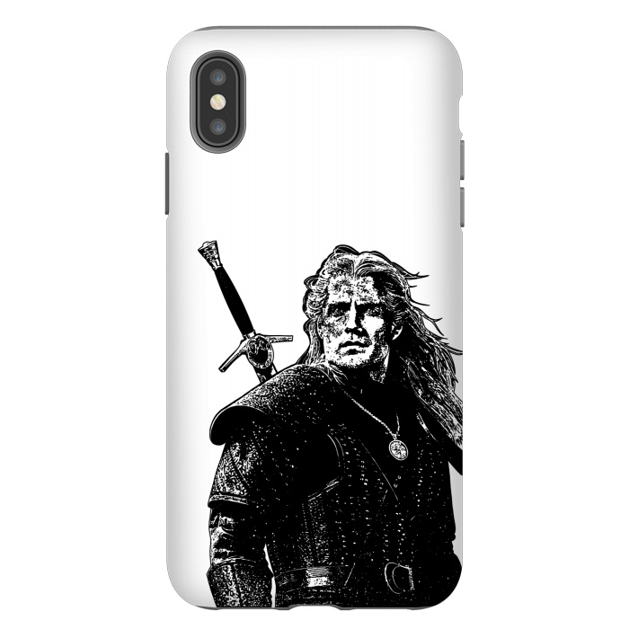 iPhone Xs Max StrongFit The witcher by Jms