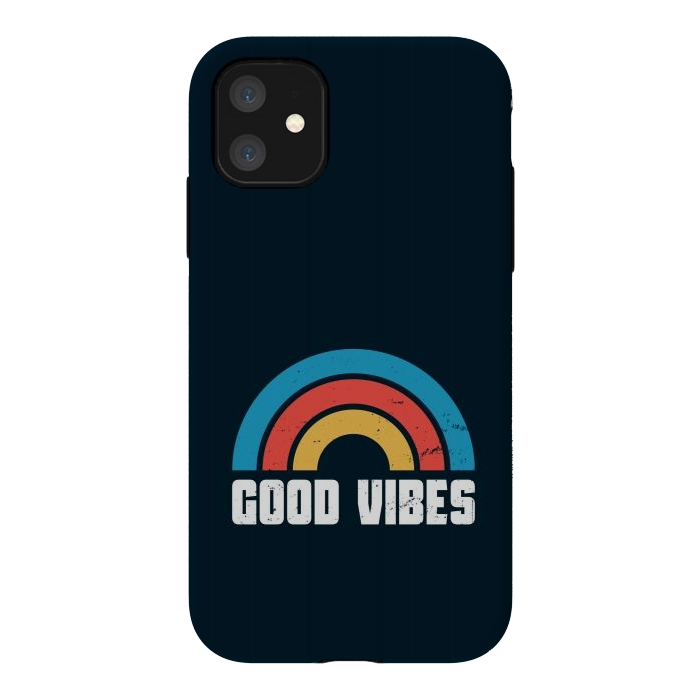 iPhone 11 StrongFit Good Vibes by TMSarts