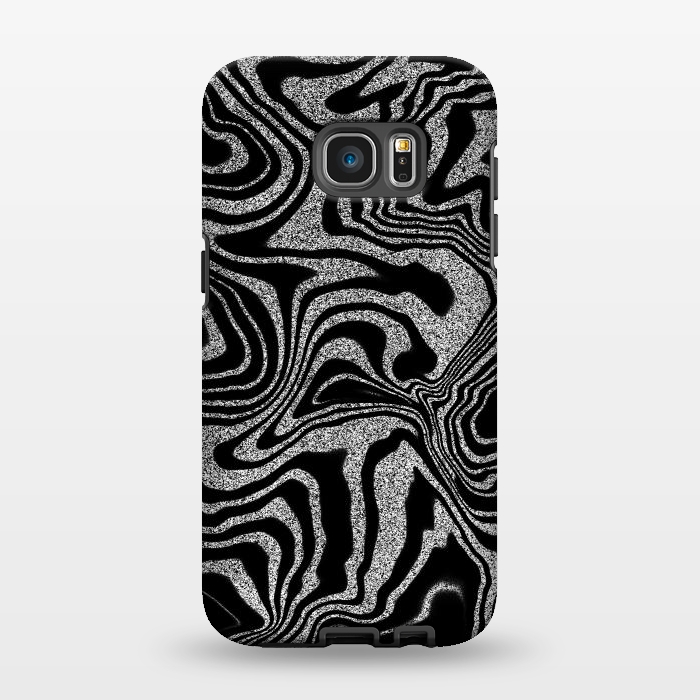 Galaxy S7 EDGE StrongFit Black & white print by Jms
