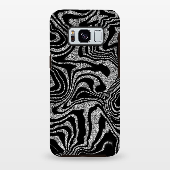 Galaxy S8 plus StrongFit Black & white print by Jms