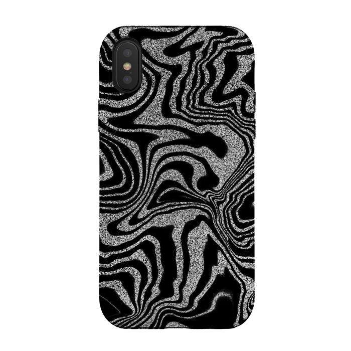 iPhone Xs / X StrongFit Black & white print by Jms