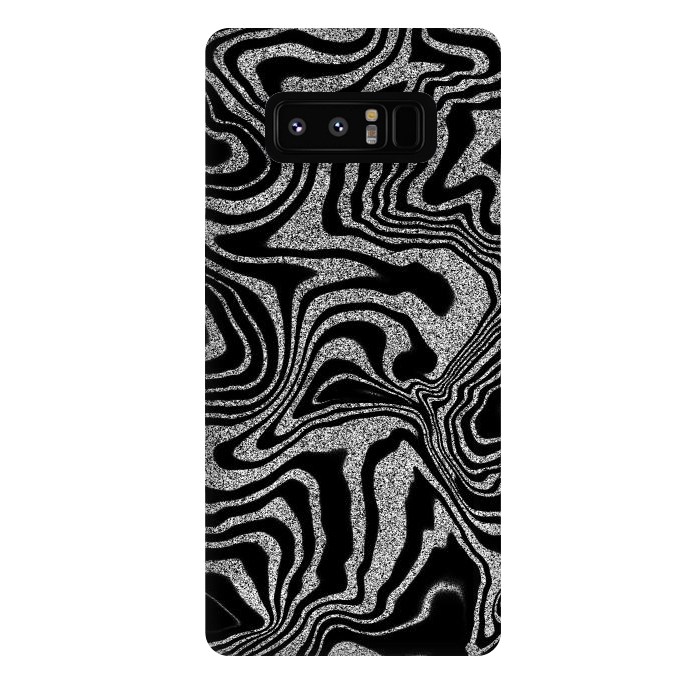 Galaxy Note 8 StrongFit Black & white print by Jms