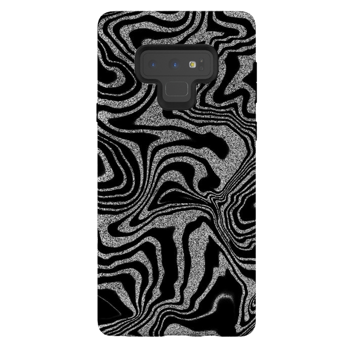 Galaxy Note 9 StrongFit Black & white print by Jms