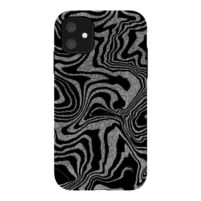 iPhone 11 StrongFit Black & white print by Jms