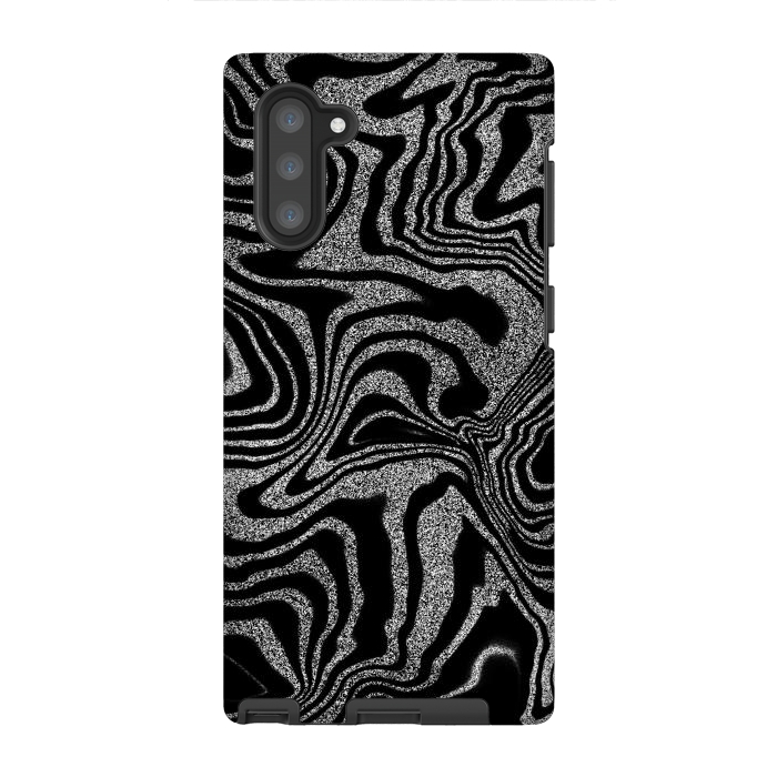 Galaxy Note 10 StrongFit Black & white print by Jms