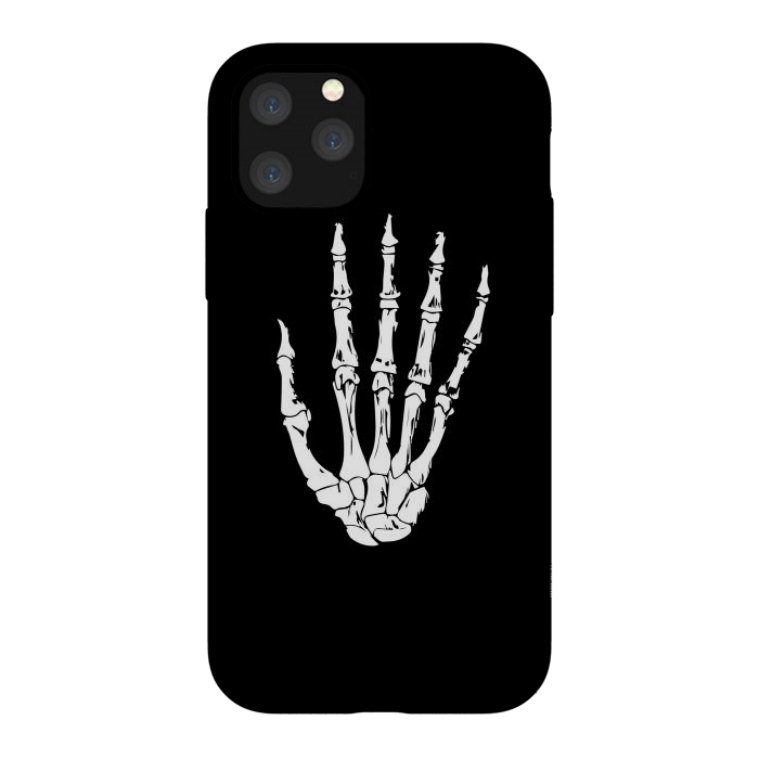 iPhone 11 Pro StrongFit Skeleton Hand by TMSarts