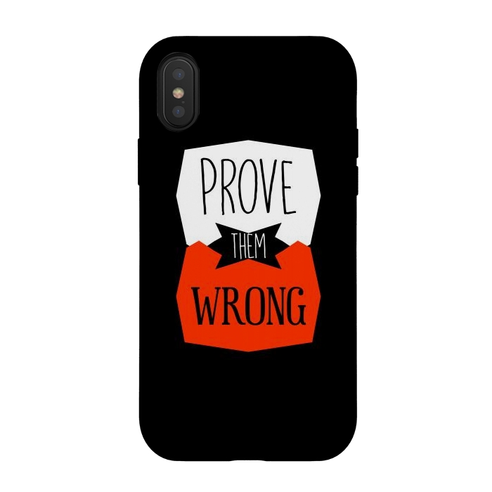 iPhone Xs / X StrongFit Prove Them Wrong by TMSarts