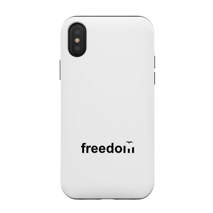 iPhone Xs / X StrongFit Freedom by TMSarts