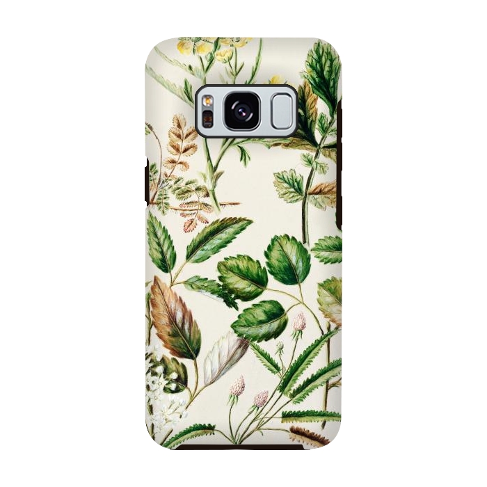 Galaxy S8 StrongFit Botanic Collage by Zala Farah
