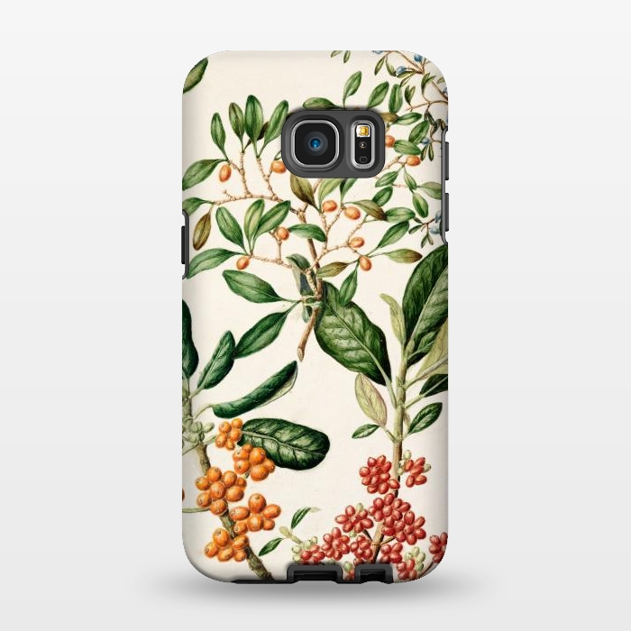 Galaxy S7 EDGE StrongFit Vintage Fleurs by Zala Farah