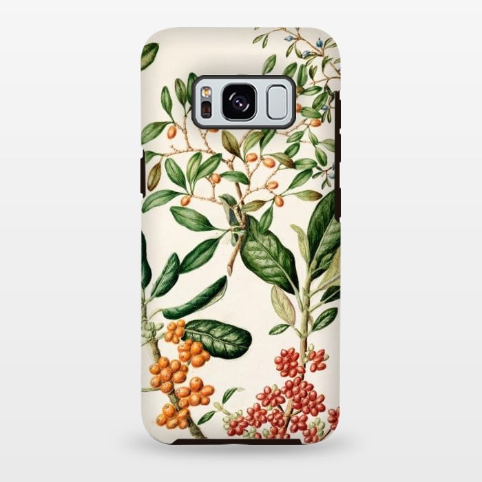Galaxy S8 plus StrongFit Vintage Fleurs by Zala Farah