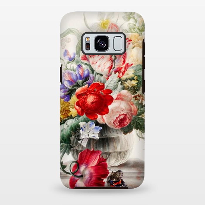Galaxy S8 plus StrongFit Flowers in Vase by Zala Farah