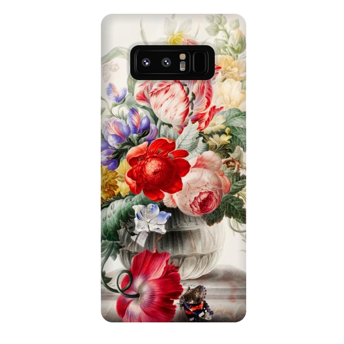 Galaxy Note 8 StrongFit Flowers in Vase by Zala Farah