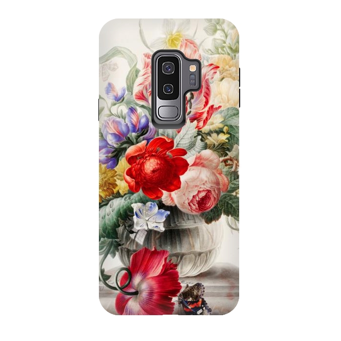 Galaxy S9 plus StrongFit Flowers in Vase by Zala Farah