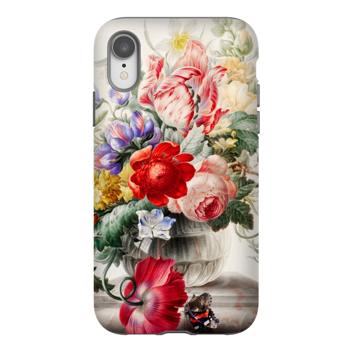 iPhone Xr StrongFit Flowers in Vase by Zala Farah