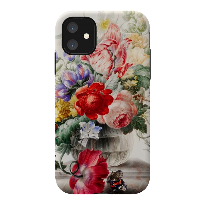 iPhone 11 StrongFit Flowers in Vase by Zala Farah