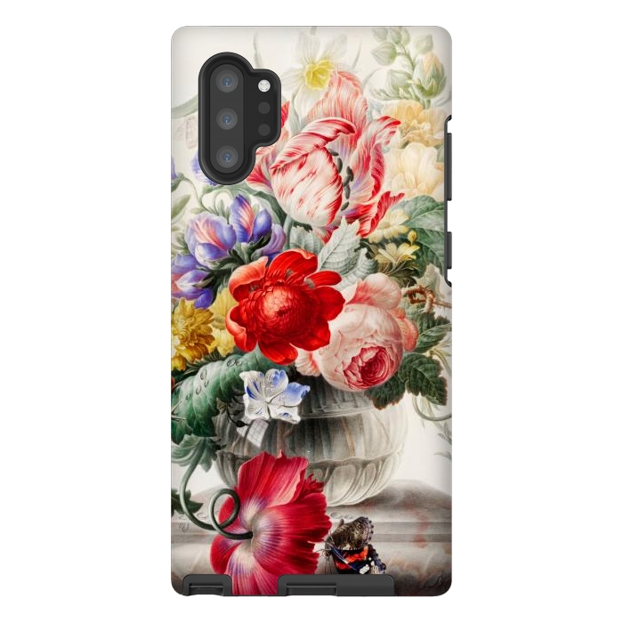 Galaxy Note 10 plus StrongFit Flowers in Vase by Zala Farah