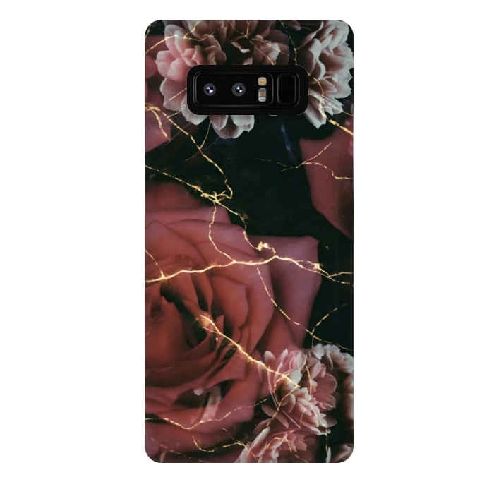 Galaxy Note 8 StrongFit Aesthetic roses by Jms