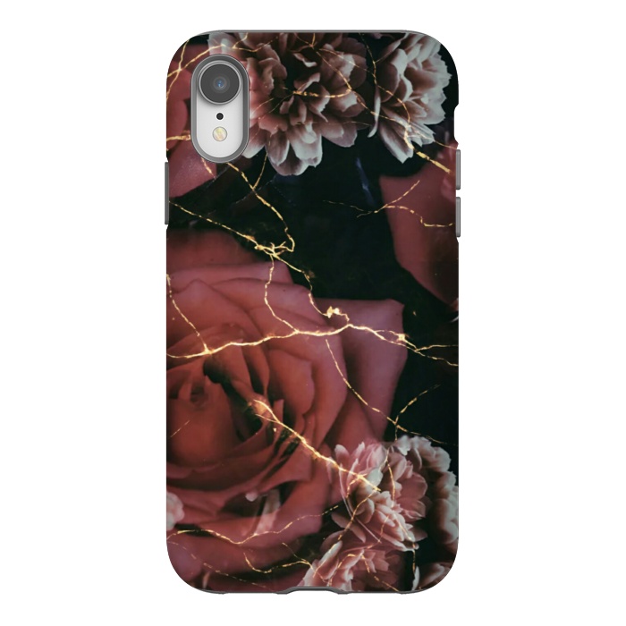 iPhone Xr StrongFit Aesthetic roses by Jms