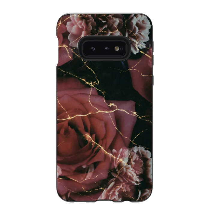 Galaxy S10e StrongFit Aesthetic roses by Jms